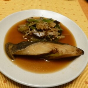 煮魚は銀鱈ときんきが好きです